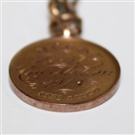 1913 M.P.G.A. First Consolation 9kt Gold Medal