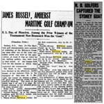 1913 M.P.G.A. First Consolation 9kt Gold Medal