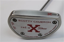 Scotty Cameron Red X 303 GSS Insert Stainless Steel Putter w/Headcover - Illegal