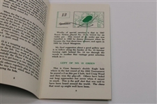 Gary Player Signed 1978 Masters Tournament Spectator Guide JSA ALOA