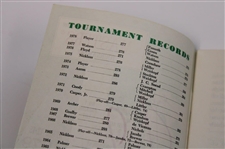 Fuzzy Zoeller Signed 1979 Masters Tournament Spectator Guide JSA ALOA