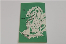 Fuzzy Zoeller Signed 1979 Masters Tournament Spectator Guide JSA ALOA
