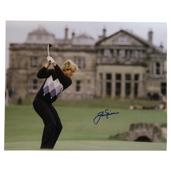 Jack Nicklaus Signed 1978 Open Championship at St. Andrews 16x20 Photo JSA ALOA