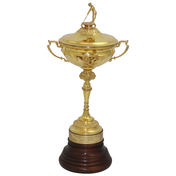 1991 Ryder Cup at Kiawah Island USA Trophy Awarded to Mark Calcavecchia
