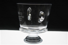 Mark Calcavecchia's 2002 Shell's World Of Golf Calcavecchia vs Fred Couples (Winner) Glass Trophy 