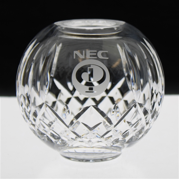 Mark Calcavecchias NEC Waterford Glass Bowl