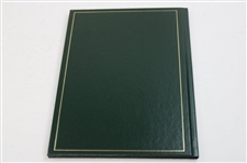 1988 Masters Tournament Green Annual Book - Sandy Lyle Winner - Calcavecchia Collection
