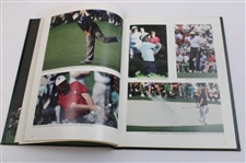 1990 Masters Tournament Green Annual Book - Nick Faldo Winner - Calcavecchia Collection