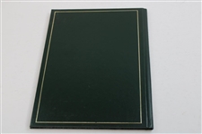 1990 Masters Tournament Green Annual Book - Nick Faldo Winner - Calcavecchia Collection
