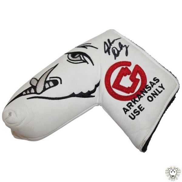 John Daly Signed Arkansas Use Only Gindin Golf Co Head Cover - Daly Collection JSA ALOA