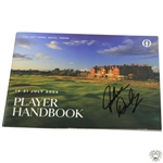 John Daly Signed 2024 OPEN Championship at Royal Troon Player Handbook JSA ALOA