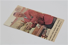 Arnold Palmer Signed Canada Cup Trophy Magazine Clipping JSA ALOA