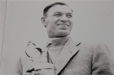 1953 Ben Hogan UPI Wire Photo from Open Championship Win