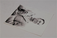 1953 Ben Hogan UPI Wire Photo from Open Championship Win
