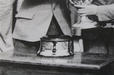 1939 British Amateur Champion Alex Kyle Receives Trophy During Presentation Photo