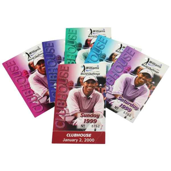 1999 Williams World Challenge Ticket Set