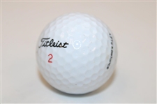 Peter Thomson Signed Royal Liverpool Logo Titleist 2 Golf Ball JSA ALOA