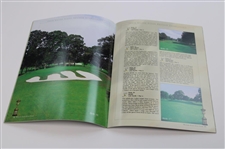 Ryan Moore Signed 2004 US Amateur Championship at Winged Foot Program JSA ALOA