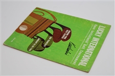 Ken Venturi Signed 1966 Lucky Invitational At Harding Park Program JSA ALOA