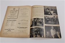 Ken Venturi Signed 1966 Lucky Invitational At Harding Park Program JSA ALOA