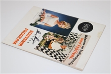 Gary Player Signed 1964 “500” Festival Open Official Program JSA ALOA