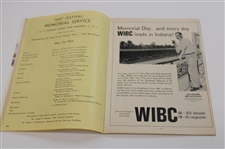 Gary Player Signed 1964 “500” Festival Open Official Program JSA ALOA