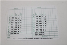 Cam Smith Signed Augusta National Golf Club Scorecard JSA ALOA