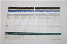 Steve Jones Signed Oakland Hills Country Club Scorecard JSA ALOA
