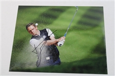 Four (4) Luke Donald Signed Photos JSA ALOA
