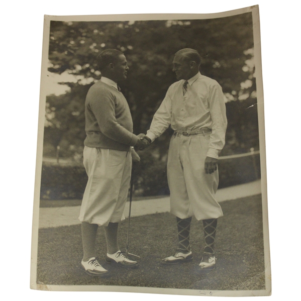 Bobby Jones & George Von Elm at La Cumbre Golf & Country Club Original Photo 