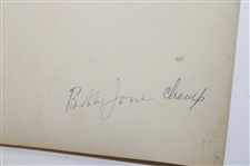 Bobby Jones & George Von Elm at La Cumbre Golf & Country Club Original Photo 