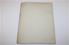 Bobby Jones & George Von Elm at La Cumbre Golf & Country Club Original Photo 