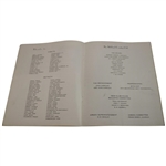 1955 Ryder Cup Challenge Team Matches at Midland Country Club Program & Season Badge 