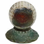 Miami Florida Mesh Golf Ball Paperweight