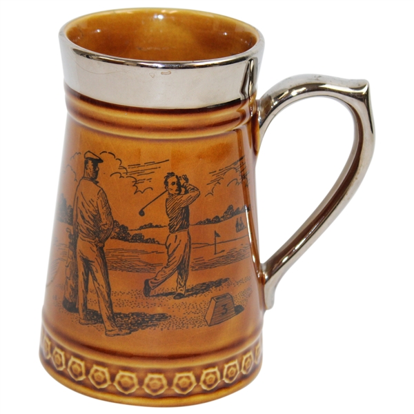 Lord Nelson Pottery 19th Hole Stein Made In England 