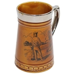 Lord Nelson Pottery 19th Hole Stein Made In England 