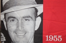 Bank of America Colonial 1955 Champion Chandler Harper Large Course Flown Banner