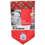 Bank of America Colonial 1965 Champion Bruce Crampton Large Course Flown Banner