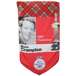 Bank of America Colonial 1965 Champion Bruce Crampton Large Course Flown Banner