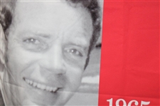 Bank of America Colonial 1965 Champion Bruce Crampton Large Course Flown Banner