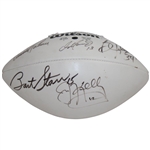 Palmer, Bo Jackson, Marino, Starr & others Signed Wilson Football JSA ALOA