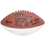 Palmer, Bo Jackson, Marino, Starr & others Signed Wilson Football JSA ALOA