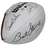 Palmer, Bo Jackson, Marino, Starr & others Signed Wilson Football JSA ALOA
