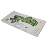 1968 Cypress Point Club Pebble Beach JP Izatt Visual Survey Course Map