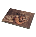 Marquetry Portrait of Marle Bauer Hagge Ceramic Tile by Tony Jacklin - WGHoF Collection