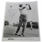 Julius Boros Signed Wilson Advisory Staff Photo Personalized & Inscribed JSA ALOA
