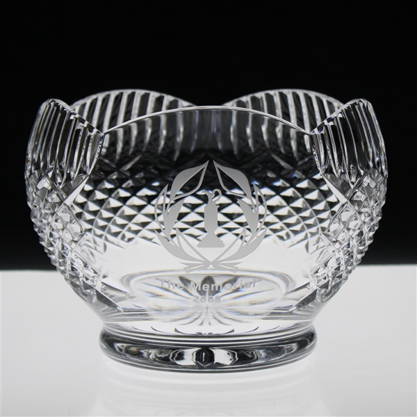 2009 Memorial Tournament Tipperary Glass Bowl - Brad Bryant Collection