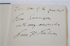 Gene Sarazen's Personal Author Signed 1964 'The Encyclopedia Of Golf' Revised Edition Book By Nevin Gibson