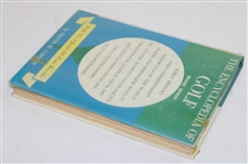 Gene Sarazen's Personal Author Signed 1964 'The Encyclopedia Of Golf' Revised Edition Book By Nevin Gibson