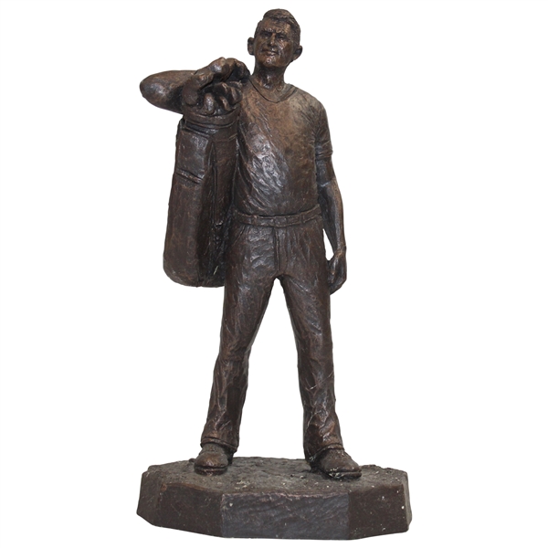 Michael Garman Long Ball #910 Bronzetone Statue